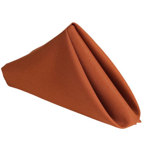 burnt orange napkins wedding|orange cloth dinner napkins.